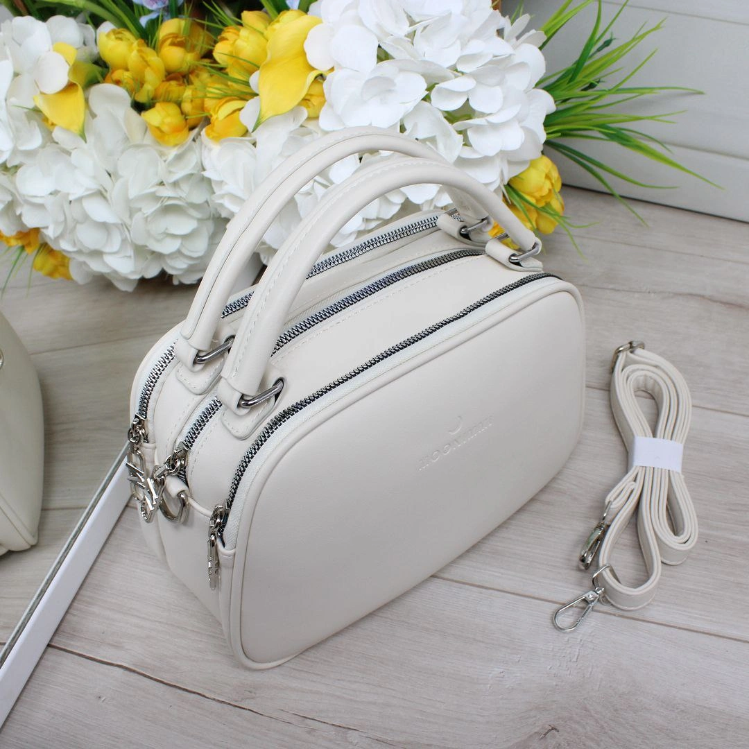 Молочна сумка крос-боді з еко-шкіри для адепта еко-стилю